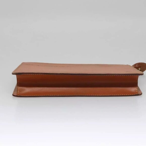 LOUIS VUITTON Epi Pochette Homme Clutch Bag Zipangu Gold - Picture 5 of 16